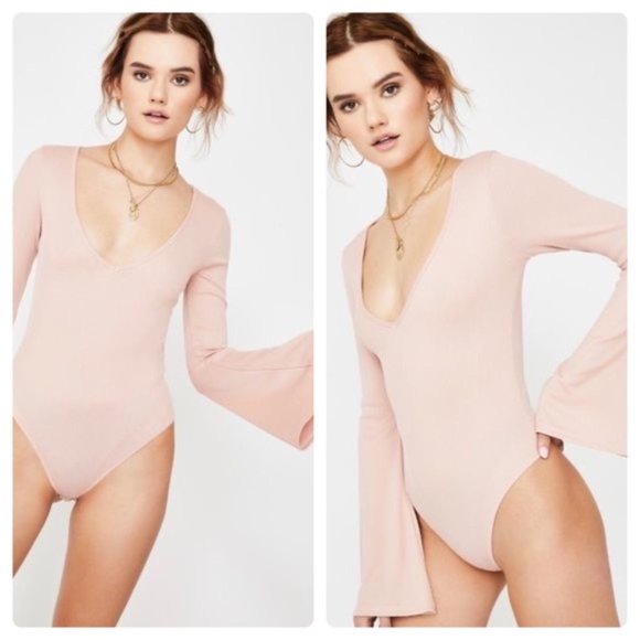 Free People Tops - FREE PEOPLE Charli Bodysuit